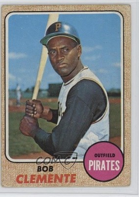 1968 Topps Roberto Clemente (Called Bob on Card) #150 HOF g5e