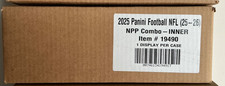 2025 Panini NFL Football Sticker Collection CASE 10 albums and 100 sticker Packs