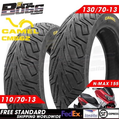 CAMEL CM562 Motorcycle Tire For N-MAX155 2015-24 110/70-13+130/70-13 TL
