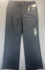 Lee Women's Flex Motion Regular Fit Trouser Pants Medium Sz 14 Medium Black NWT
