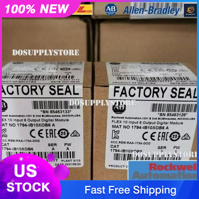 New Factory Sealed AB 1794-IB10XOB6 SER A Flex I/O Digital Combination Module