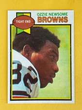 Ozzie Newsome 1979 Topps Rookie Football Card #308 - Cleveland Browns Tight End. rookie card picture