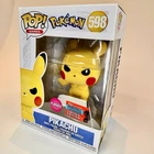 Funko Pop Games Pokemon PIKACHU Flocked NYCC Exclusive Vinyl Figure 598