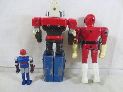 Poppy Chogokin Tosho Daimos Himitsu Sentai Gorenger Akarenger Red
