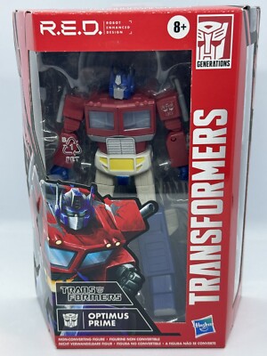 Hasbro Transformers: R.E.D. G1 Animated Optimus Prime - Robot Enhanced Design 