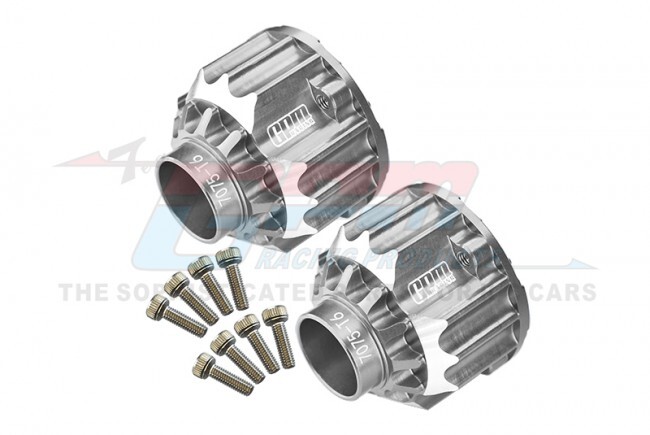 GPM TXM8011N-2-S Differential Housing Front + Rear Aluminum 7075-T6 (For X-Maxx)