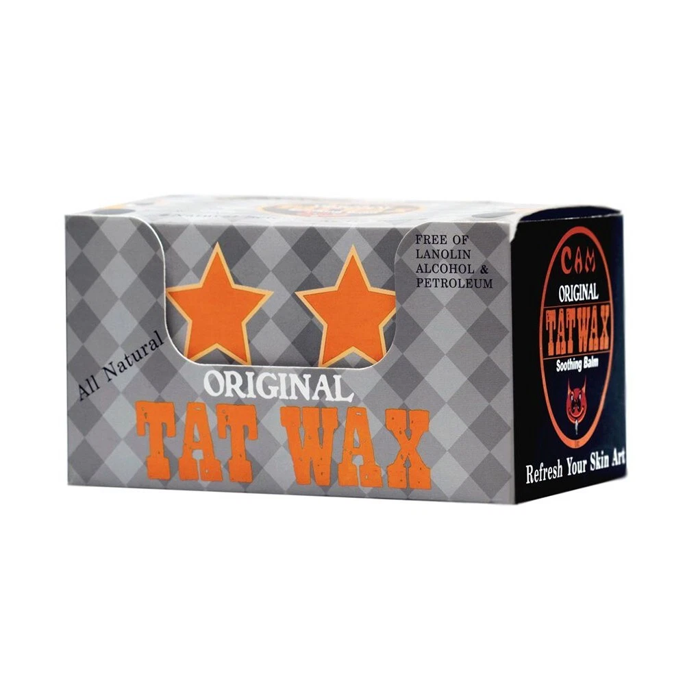 Tatwax Original Tattoo Balm & Tattoo Lotion for Color Enhancement 1oz,Pack of 24 image 4