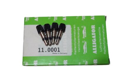 4x Blitzventile Fahrrad Blitzventil Premium Linie Alligator Made in Germany