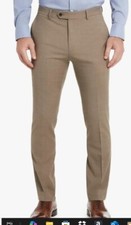 New w/ Tag Tommy Hilfiger Mens Modern fit Dress Pants Pants 30 x 30 Tan df3