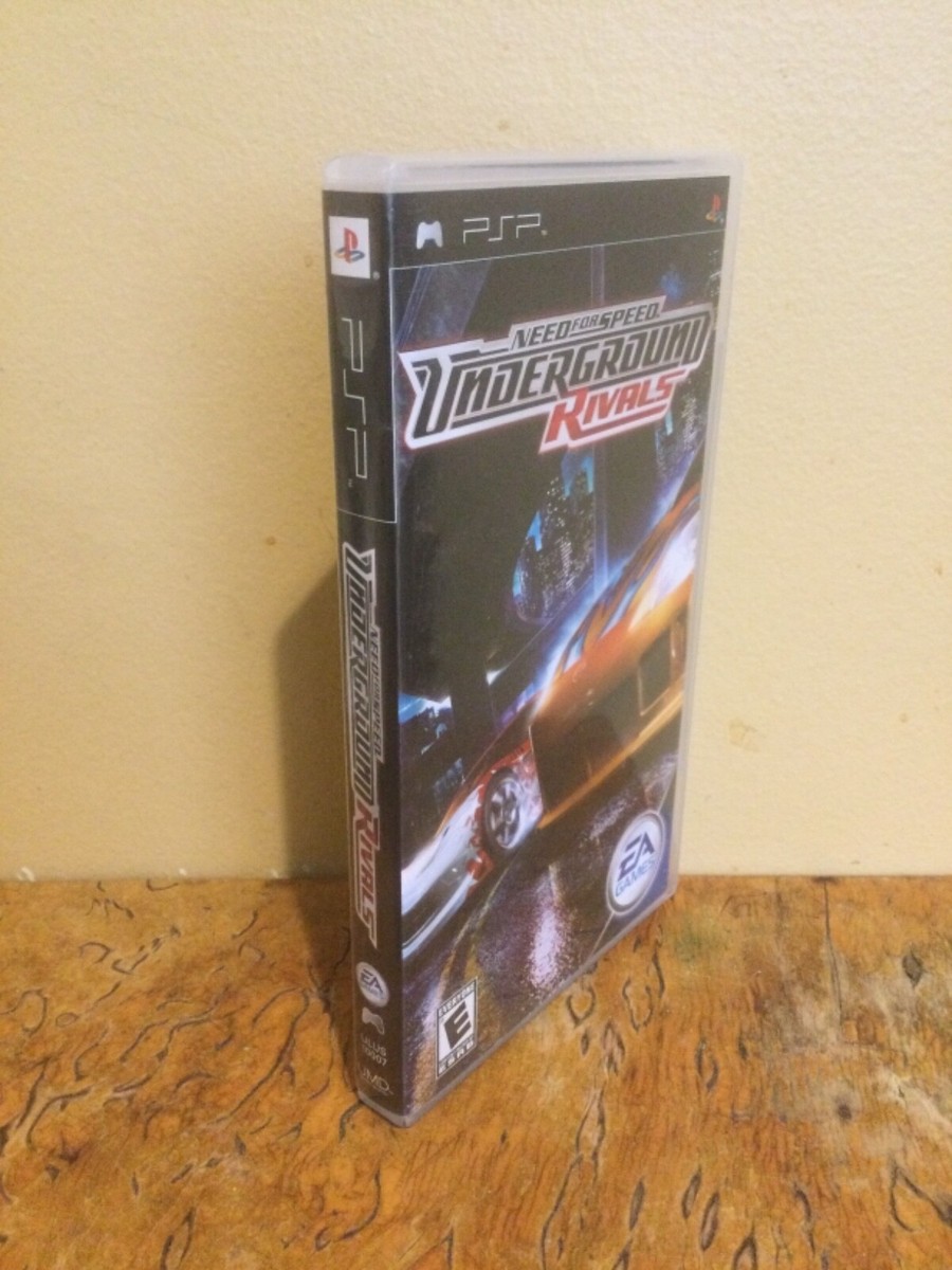 Need for Speed: Underground -- Rivals (Sony PSP, 2005) *COMPLETE*