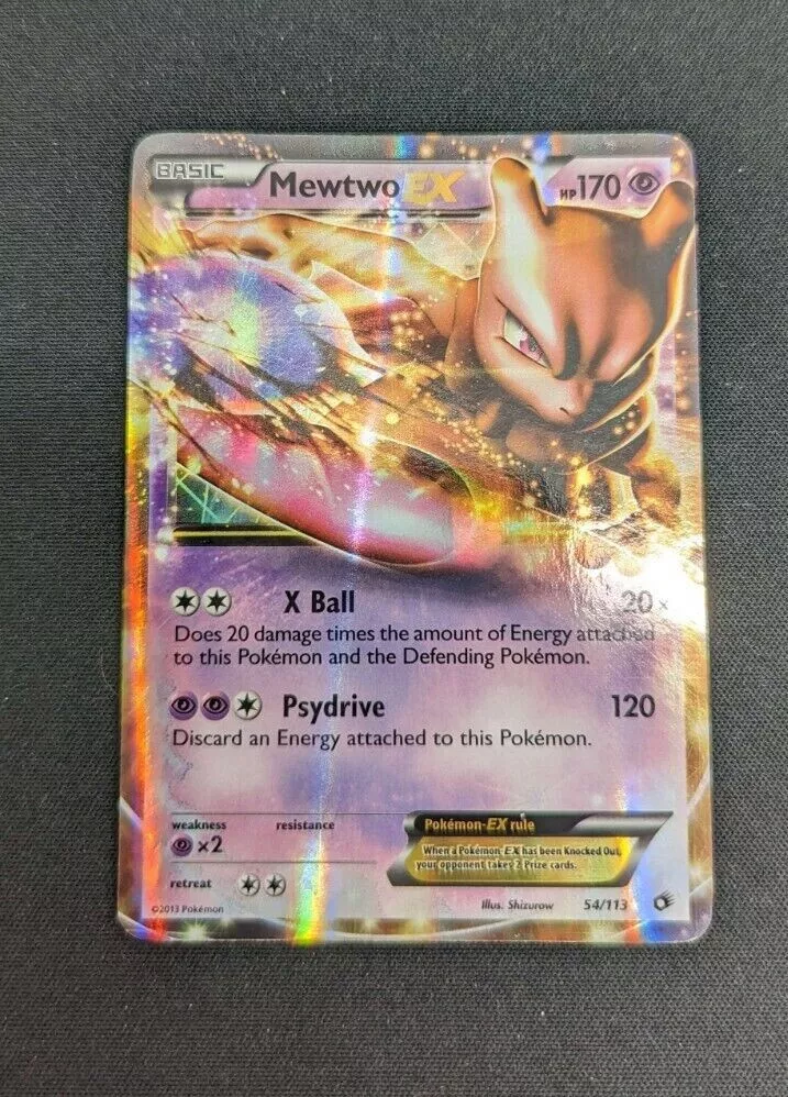 Pokemon TCG Legendary Treasures Mewtwo EX - 54/113 (LP)