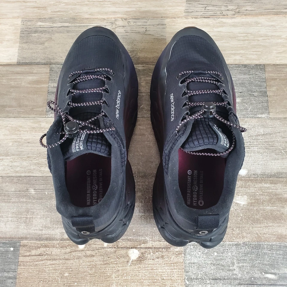 New Balance Fresh Foam X More v4 Permafrost Shoes Mens 8 Womens 9.5 Black  - Image 4 of 4