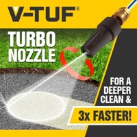 V-TUF TURBO NOZZLE for V-TUF V3 V5 & V7 PRESSURE WASHER