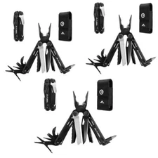 Flissa Multitool, 16-in-1 Multitools with Sheath, Stainless Steel EDC Multitool