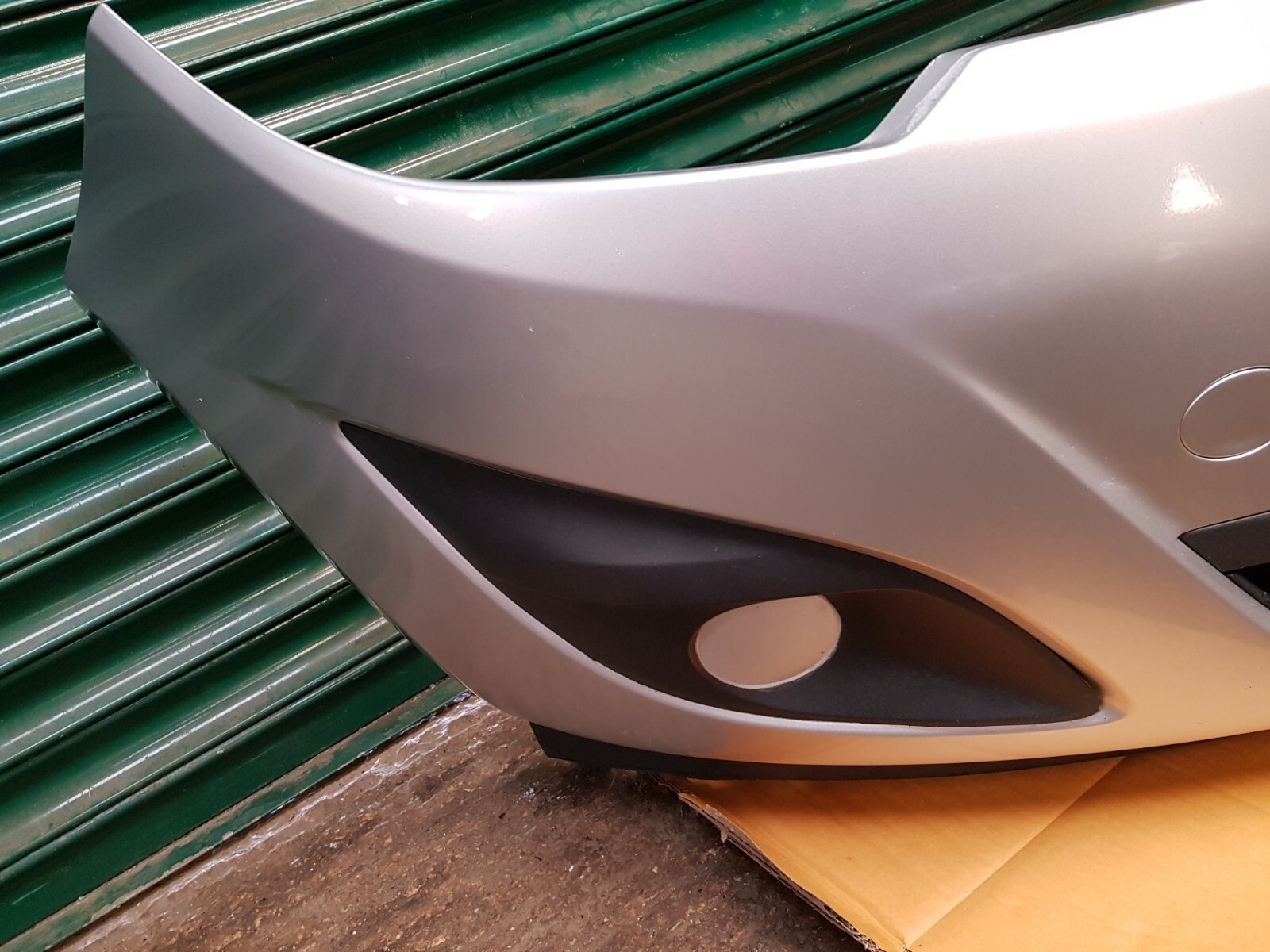Vauxhall Meriva B Front Bumper Silver Z157 RESPRAYED CHECK PHOTOS eBay