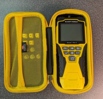 BRANDED Hard Case for Klein Tools VDV501-851 Cable Tester Kit with Scout Pro 3-Case Only