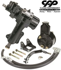 55 56 57 Chevy Belair Bel Air Power Steering Gear Box Upgrade Conversion Kit