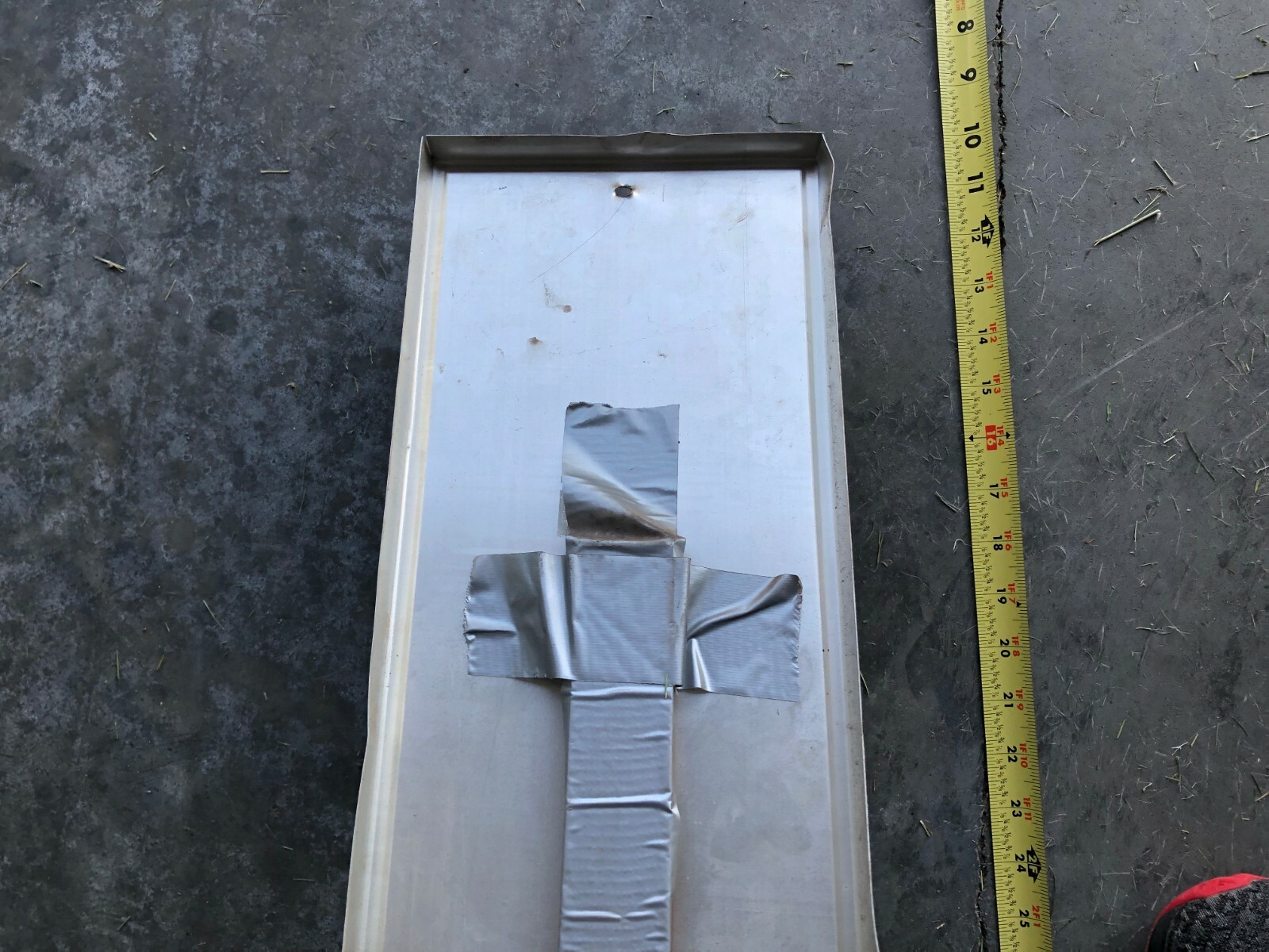 Original Walker Mufflers & Pipes 7"x28" Thermometer Sign Dealership