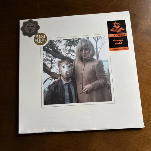 THE HEAD AND THE HEART debut S/T album ORANGE SWIRL VINYL 205/750 sealed NEW
