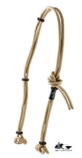 Wig Wam Headstall Bosal Hanger Tan Double Diamond Rope Quick Change