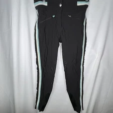 Piper By Smartpak Breeches Women's 24 Black Stretch Full Seat Equestrian Riding