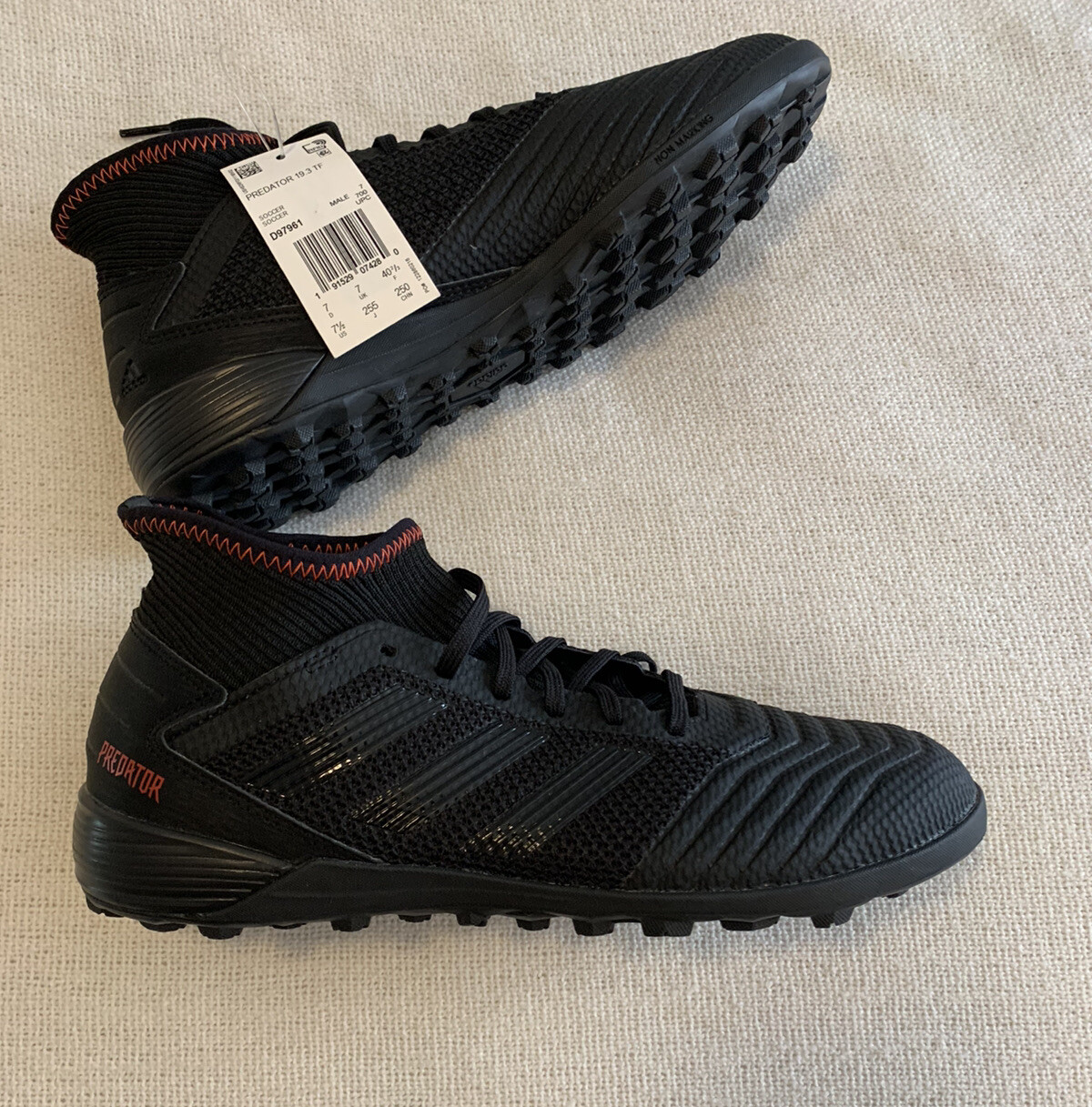 adidas predator 19.3 tf black