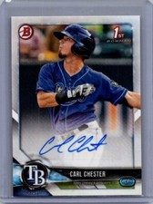 2018 Bowman #PA-CC Carl Chester Prospect Autographs