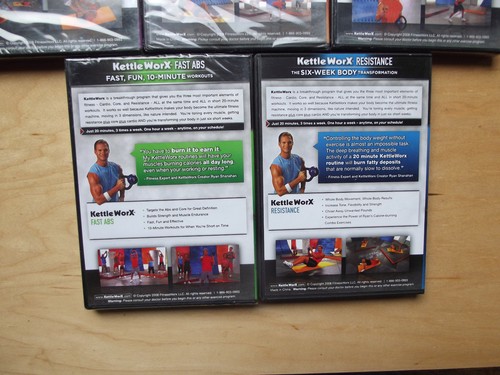 Lot Of 5 Kettle Worx DVDs - New/Used - Picture 3 of 5