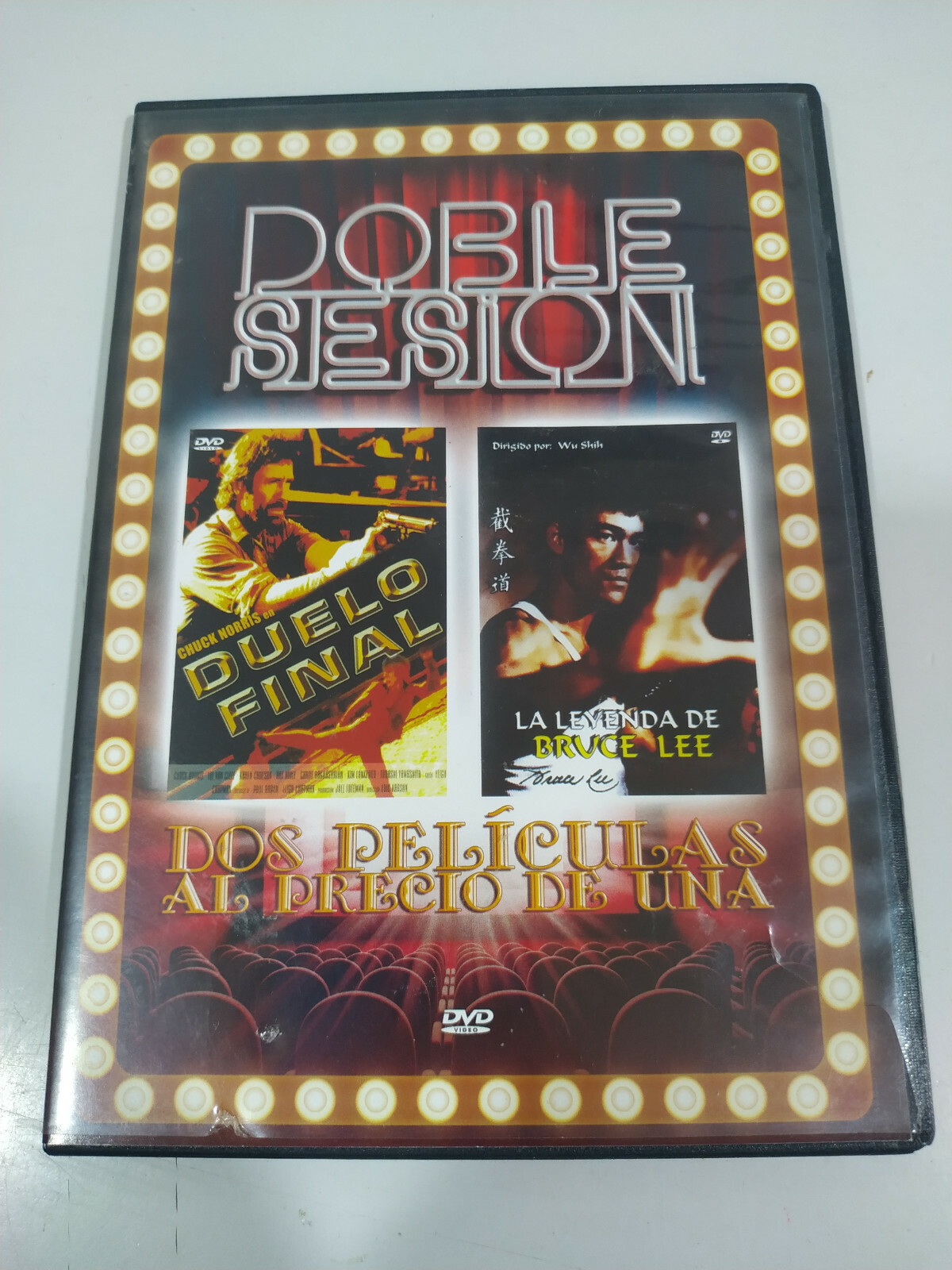 Final Duel Chuck Norris + Legend of Bruce Lee - DVD Spanish English - AM