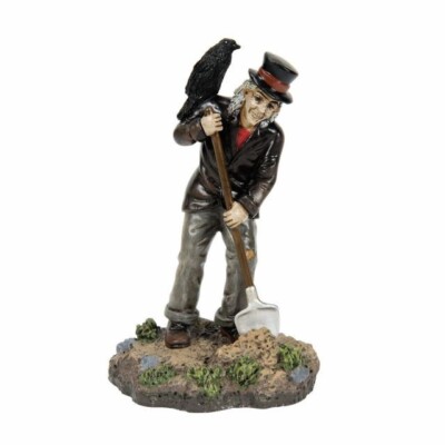 Dept 56 QUOTH THE RAVEN, DIG SOME MORE Halloween Village Accessory 6013657 NEW