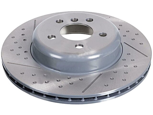For 2015-2016 BMW 435i xDrive Gran Coupe Brake Rotor Rear Zimmermann 91586FYDW