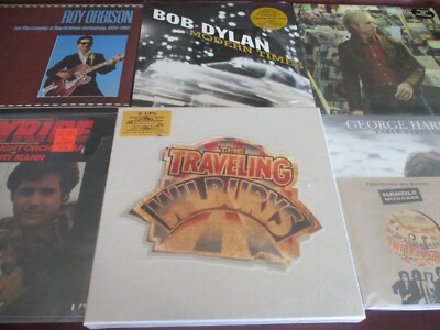 TRAVELING WILBURYS HQ 180 GRAM 3 LIMITED EDITION BOOKLET BOX