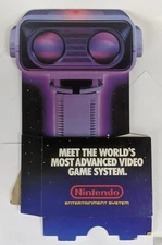 1985 Nintendo Rob the Robot Standee Video Game Store Display Sign Original 