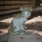  Lladro CAT FIGURINE Porcelain Glossy Vtg Made in Spain Collection 
