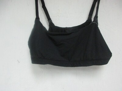 Adore Me  Women's Style# 10450 Unlined Nueskin Bra Black Size Large NWOT !!!!