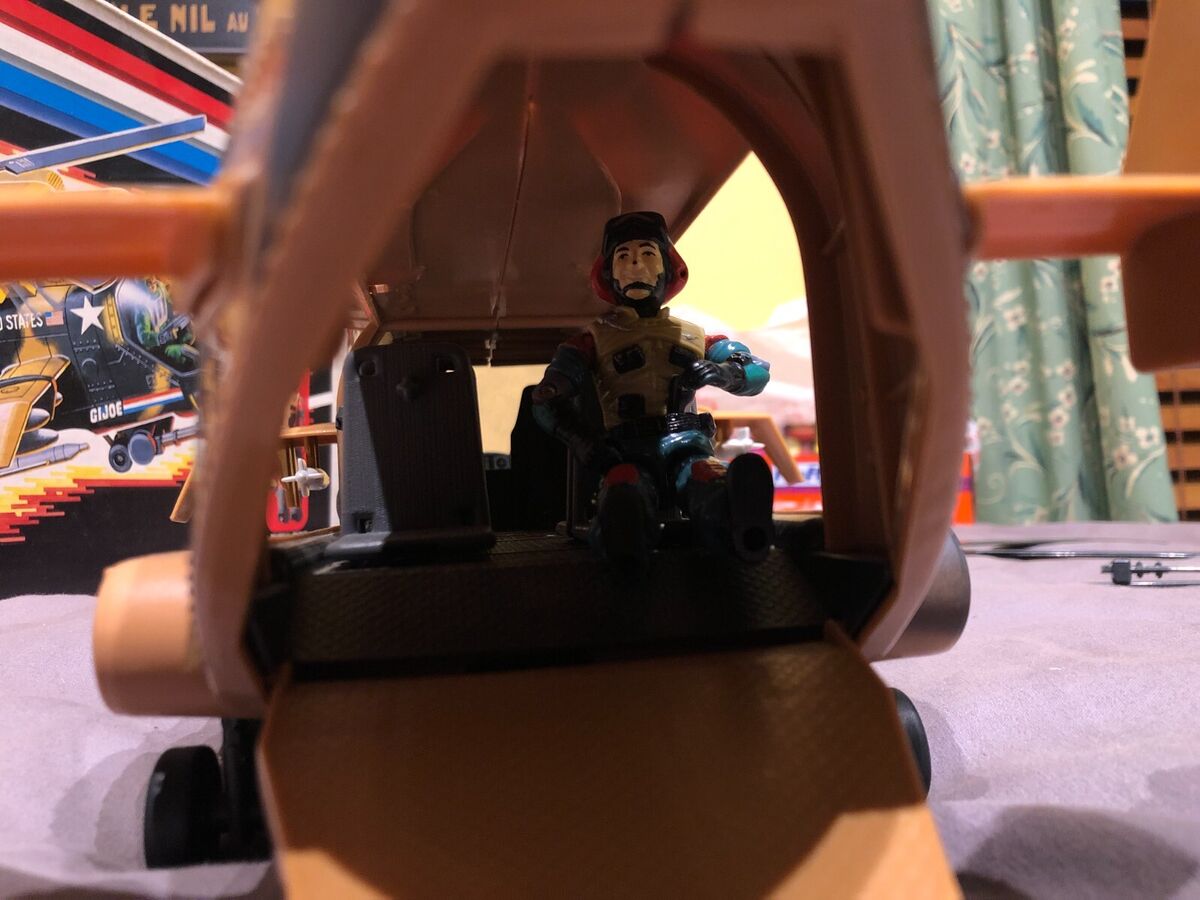 Vintage 1986 GI JOE TOMAHAWK w/ box & LIFT TICKET figure Vintage 1986 GI JOE TOMAHAWK w/ box & LIFT TICKET figure