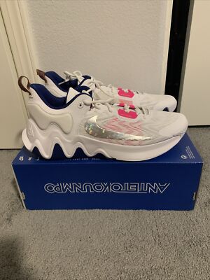 Nike Giannis Immortality 2 Mens 12 Basketball Shoes DM0825 102 White Blue Pink NIKE Giannis Immortality 2 Basketball Shoes DM0825 102 - Shiekh main image 4