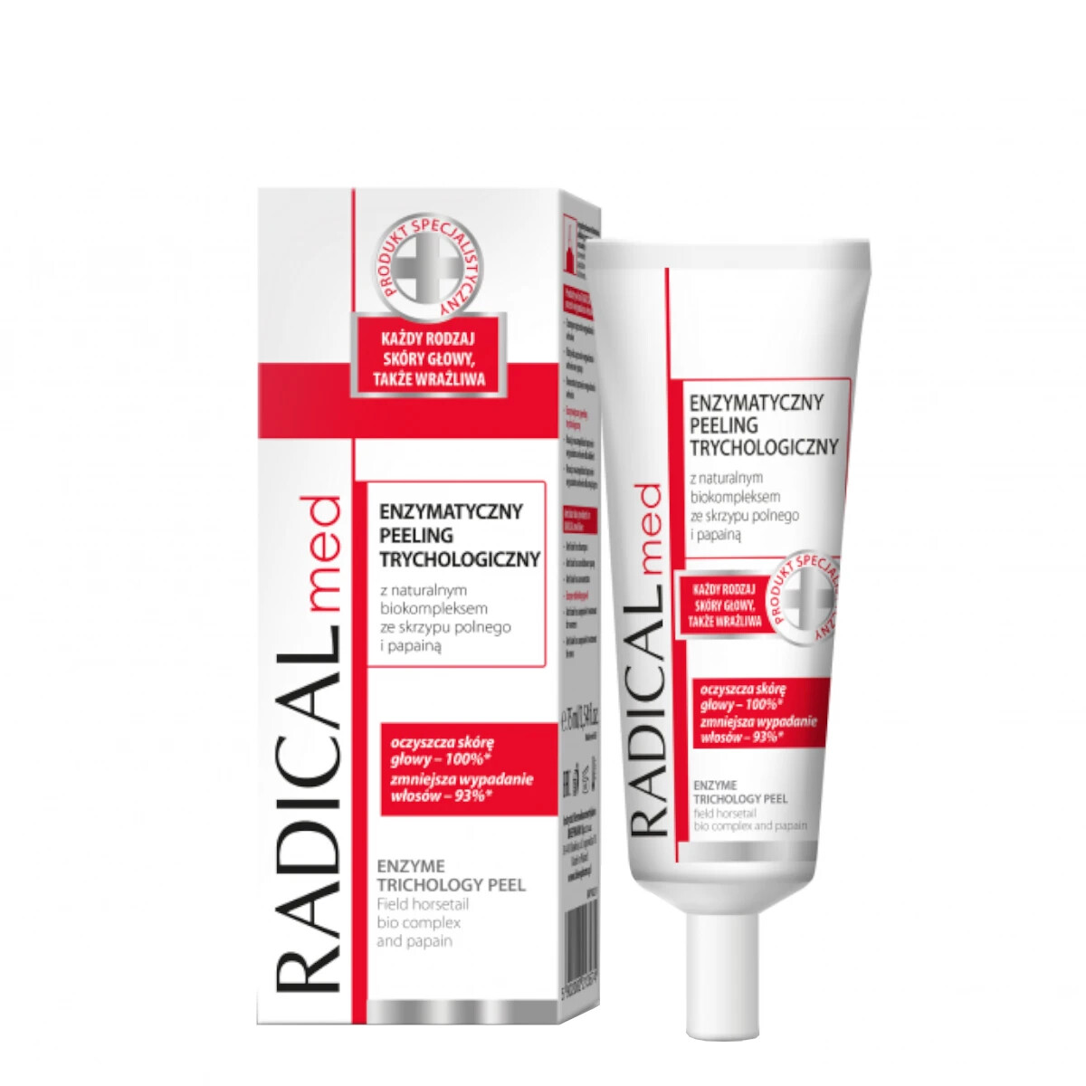 Radical Med Enzyme Trichology Peel Cleansing Scalp Scrub Anti Hair Loss Farmona