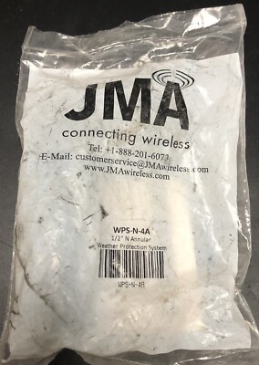 JMA Wireless N Male Annular Weather Protection System 1/2'' WPS-N-4A Ve2