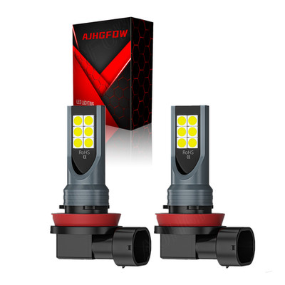 For Toyota 2Pcs H11 LED Fog Light Bulbs 6500K Cool White 2600LM Super Bright