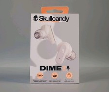 SKULLCANDY Dime 3xt Earbuds Bone White  Fast Shipping    