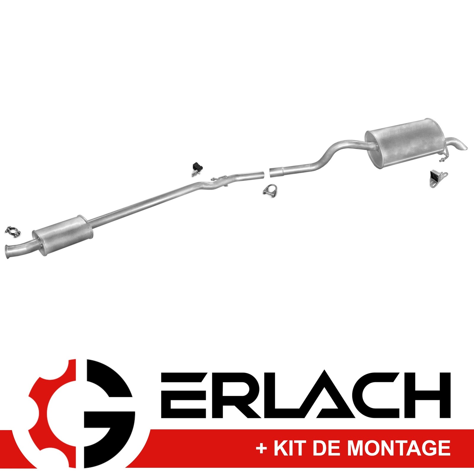 Echappement silencieux Clio II 1.6 solution controle technique pot rouille
