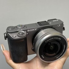 Sony A6000 24.3MP Mirrorless Camera w/ 16-50mm Lens English Menu - 95 New
