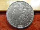 1890 United States Morgan Silver Dollar $1 - No Reserve - Free S&H USA
