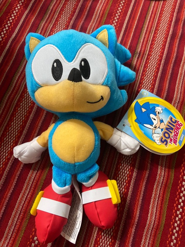 Jakks Pacific Sonic the Hedgehog-Classic Sonic 8" Plush Doll Toy NEW with Tags