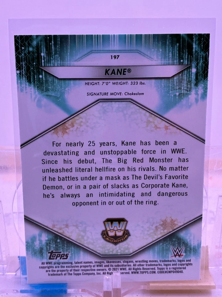 2021 Topps WWE Base Card Pick Your Card/Finish Your Set - Image 2 of 2