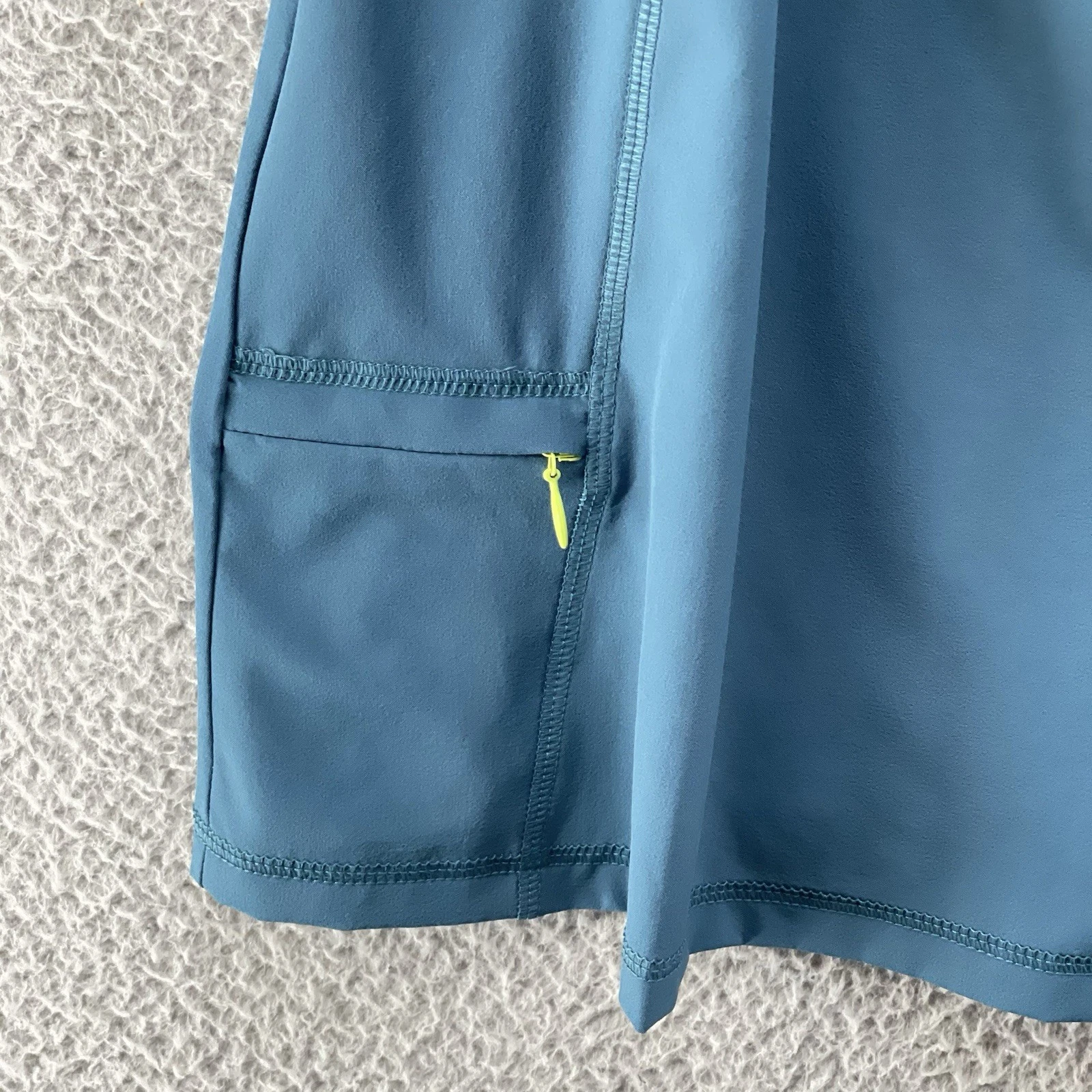 VETEMENTS Abito Title Nine donna 4 blu senza maniche zip tasche atletiche leggero escursionismo
