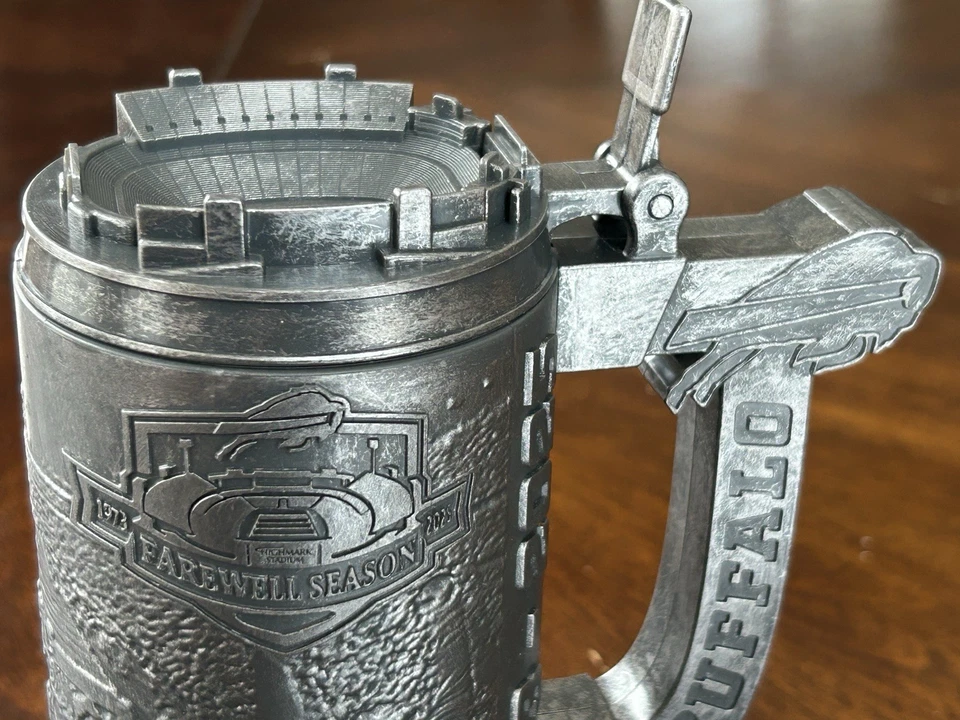 Buffalo Bills Beer Stein Mug BILLS MAFIA Highmark Stadium Farewell Season 2025 - Image 3 of 4