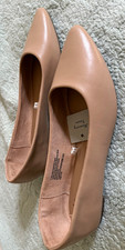 A New Day Women  s Beige Pointed Toe Slip-On Memory Foam Flats 8 NWD