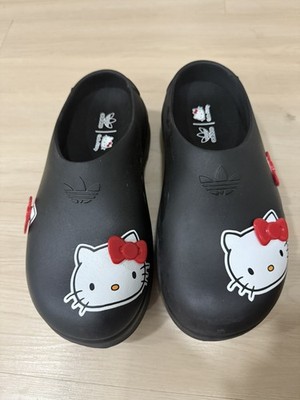Adidas x Hello Kitty AdiFom Stan Smith Women s 50th Anniv.  MULES Clogs 8 US VGC